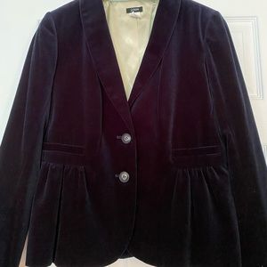 Velvet blazer